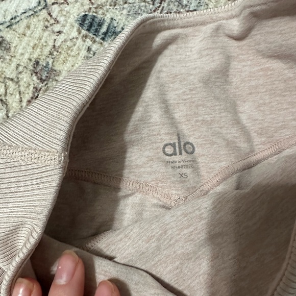 High-Waist Alosoft Lounge Legging heather pink - Picture 2 of 4